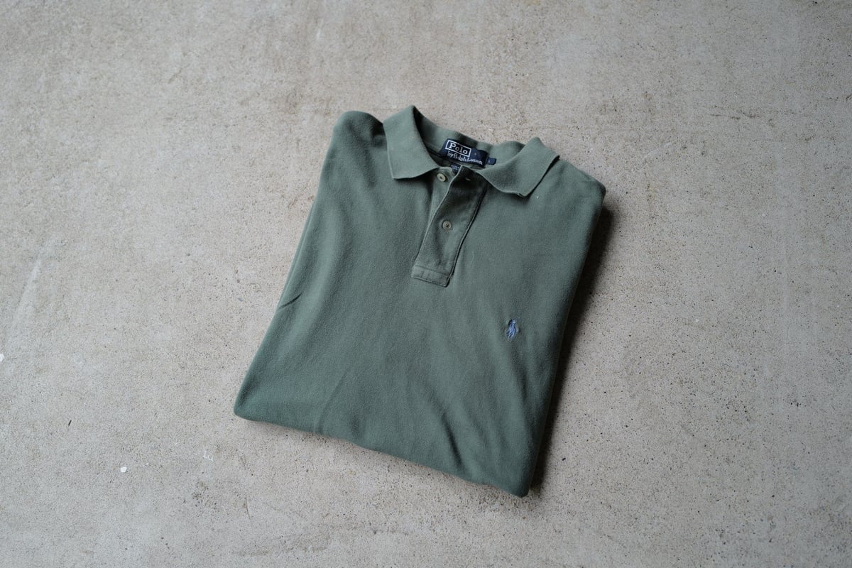 L］POLO SHIRT_MADE IN Bolivia_90s vintage_no.12