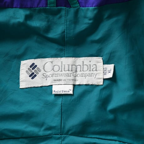 [XL] Old Columbia 90s deadstock Black × Mint