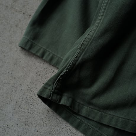 ［XL fit］USARMY Olive Green Shirts_First model_no.10