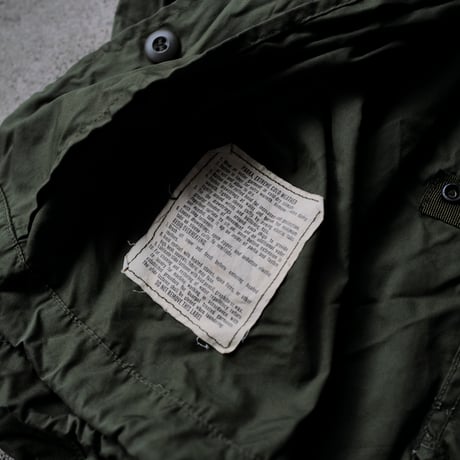 ［M］m65 parka_mini tag model_deadstock_no.141