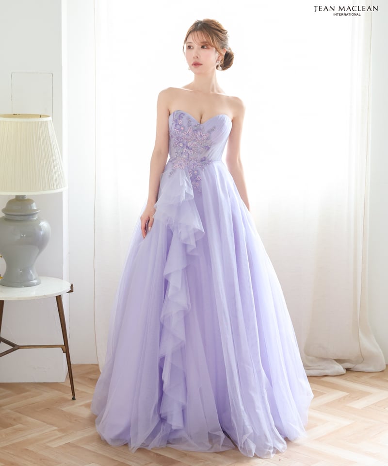 The Dress Warehouseラベンダー マーメイドドレス スリーブレス The