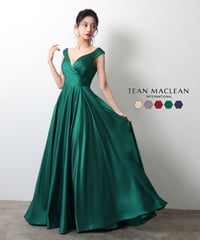 【JEAN MACLEAN】サテン/LongDress【51949-2】