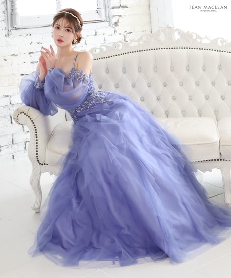 【JEAN MACLEAN】ネット/刺繡/姫/LongDress【51768-1】