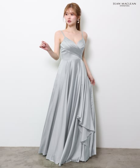 【JEAN MACLEAN】キャミ/サテン/LongDress【61174】
