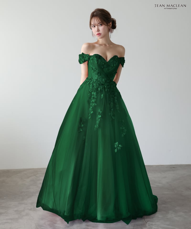 JEAN MACLEAN】オフショル/グラデーション/姫/LongDress【51954