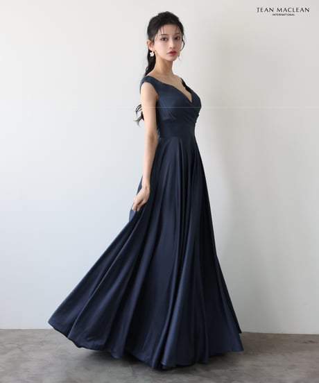 【JEAN MACLEAN】サテン/LongDress【51949-2】