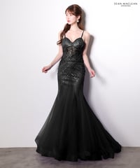 【JEAN MACLEAN】ネット/刺繍/マーメイド/LongDress【61064】