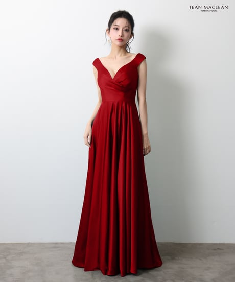 【JEAN MACLEAN】サテン/LongDress【51949-2】