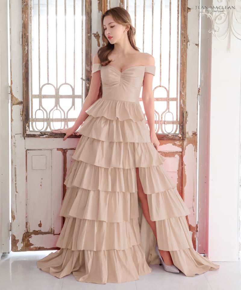 JEAN MACLEAN】ストレッチサテン/姫/LongDress【41636】 | IRM