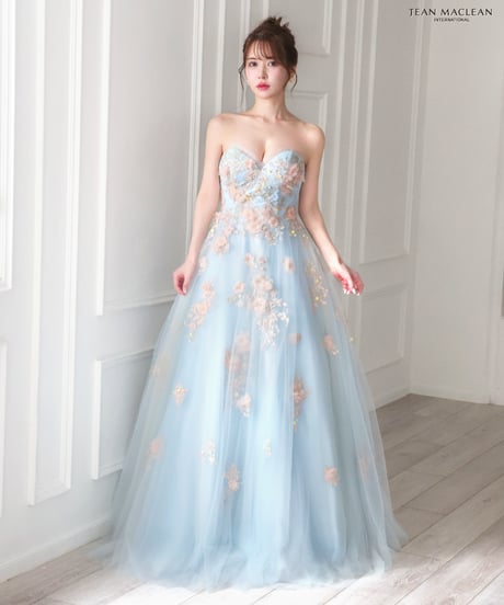 【JEAN MACLEAN】オフショル/ネット/姫/LongDress【51806】