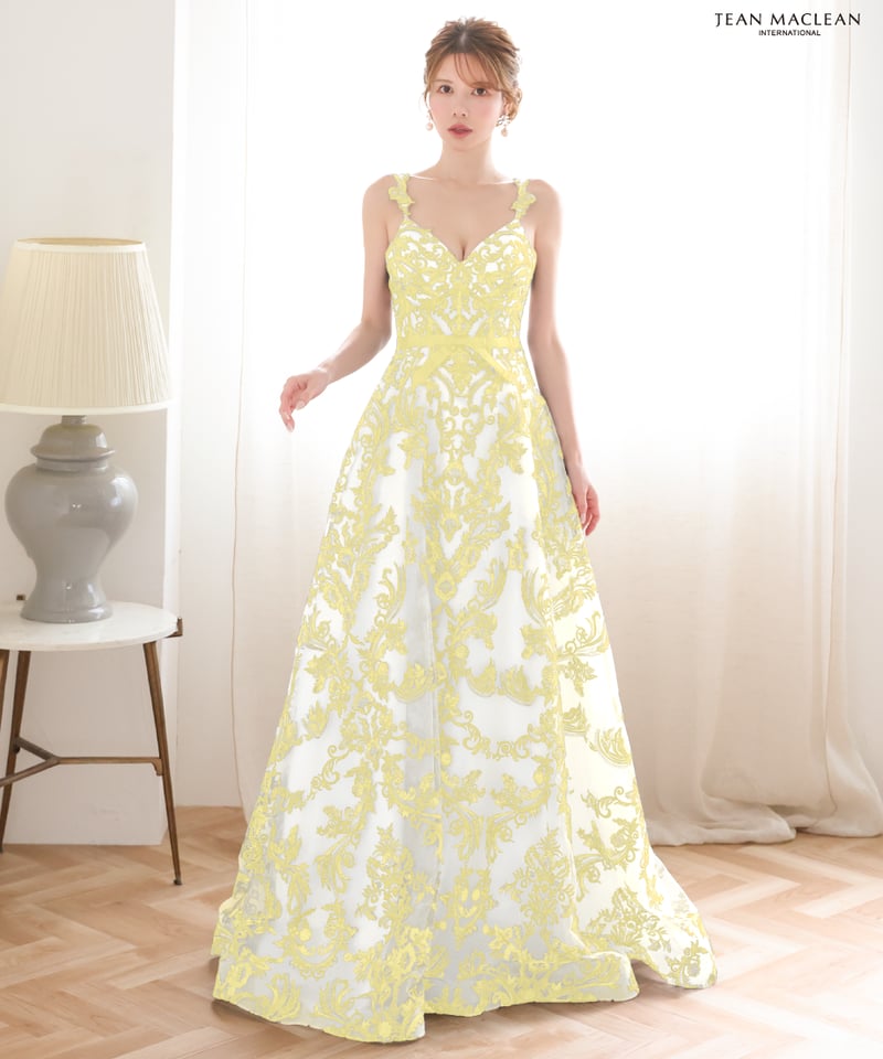 하민様 JEAN MACLEAN】ネット/刺繡/姫/オフショル/LongDress【51907】 |