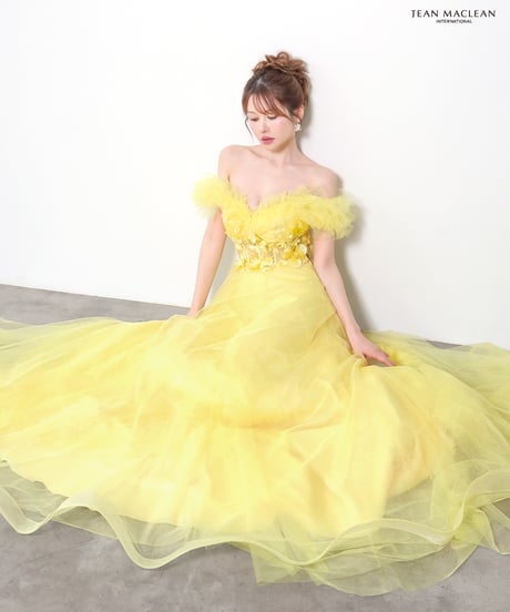【JEAN MACLEAN】オフショル/フリル/プリンセス/LongDress【61323】
