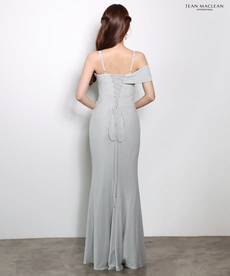 【JEAN MACLEAN】ワンショル/ラメニット/LongDress【61199】