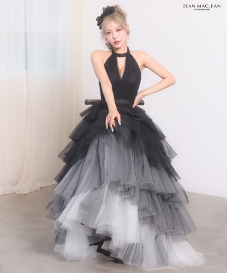 【JEAN MACLEAN】ホルター/ネット/グラデーション/プリンセス/Dress【61204】