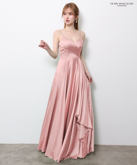 【JEAN MACLEAN】キャミ/サテン/LongDress【61174】