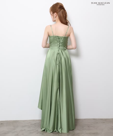 【JEAN MACLEAN】キャミ/サテン/LongDress【61174】