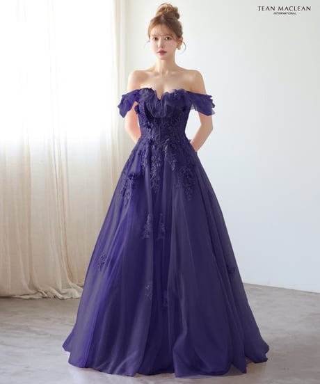 【JEAN MACLEAN】ネット/オフショル/プリンセス/LongDress【61206】