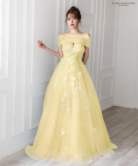 【JEAN MACLEAN】オフショル/ネット/姫/LongDress【51806】