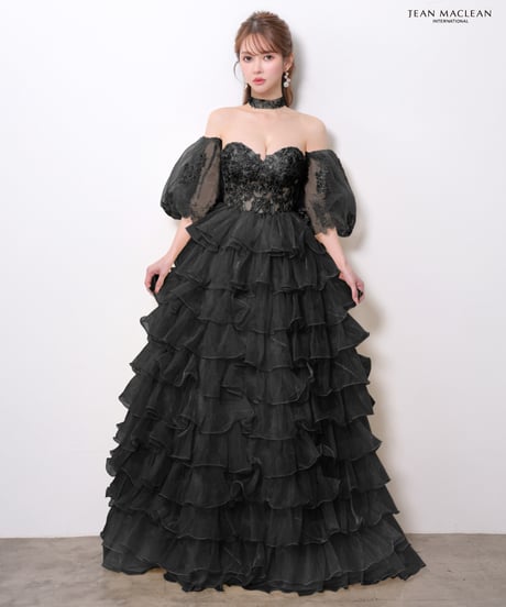 【JEAN MACLEAN】ベア/プリンセス/スリーブ付き/レース/LongDress【61178】