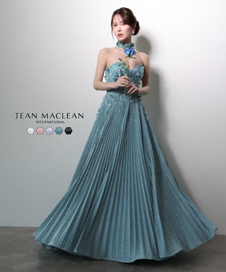⭐︎新品⭐︎⭐︎ 膝丈　JEAN MACLEAN ジャンマクレーン　ワンピース 関西コレクション着用】Lサイズあり【JEAN MACLEAN/ジャンマクレーン