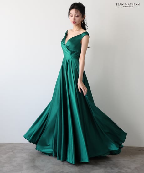 【JEAN MACLEAN】サテン/LongDress【51949-2】