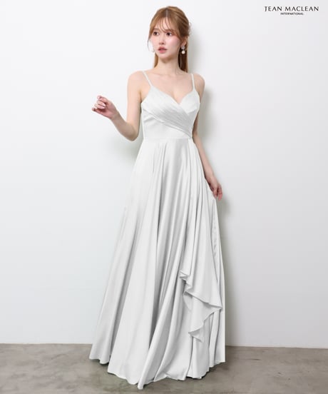 【JEAN MACLEAN】キャミ/サテン/LongDress【61174】