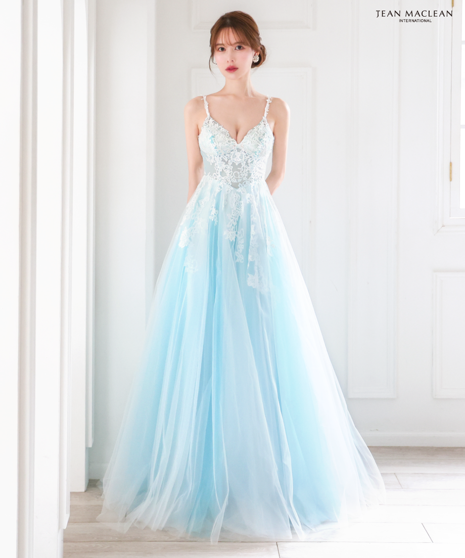 JEAN MACLEAN】ネット/刺繡/姫/オフショル/LongDress【51883】 |