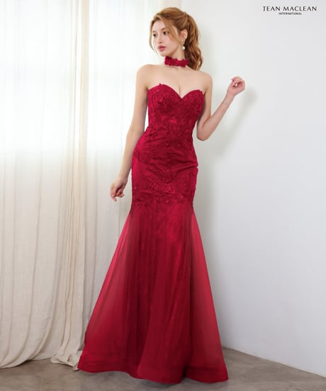 【JEAN MACLEAN】ベア/レース/マーメイド/LongDress【61322】