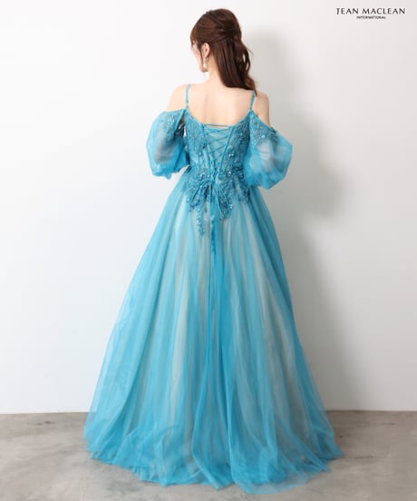 【JEAN MACLEAN】ネット/スリーブ付き/プリンセス/LongDress【61205】