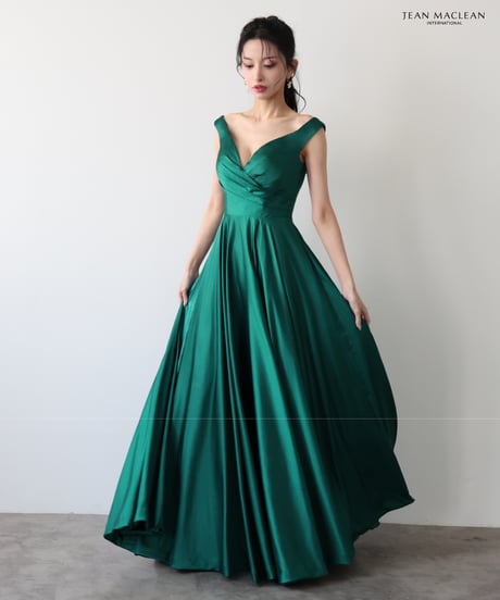 【JEAN MACLEAN】サテン/LongDress【51949-2】