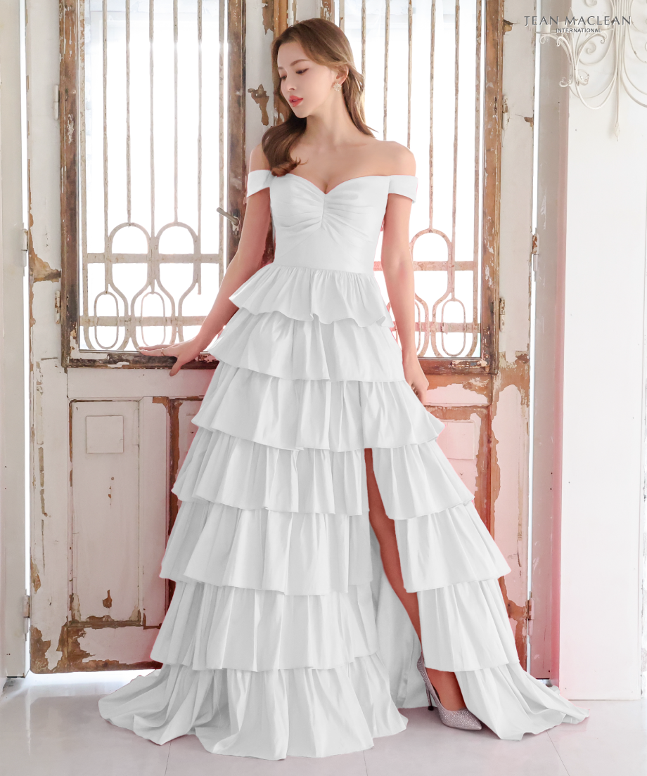 JEAN MACLEAN】ストレッチサテン/姫/LongDress【41636】 | IRM