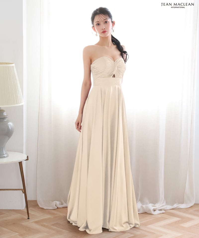 IRMA】サテン/ベア/LongDress【51929】 | IRMA 公式通販 | OFF