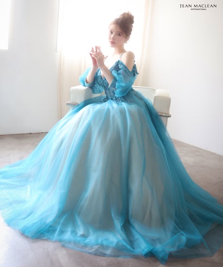【JEAN MACLEAN】ネット/スリーブ付き/プリンセス/LongDress【61205】