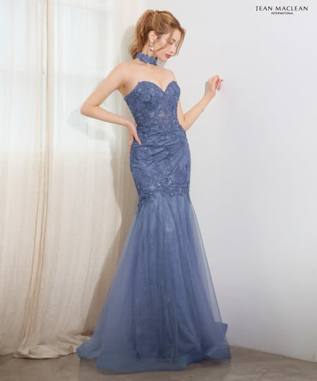 【JEAN MACLEAN】ベア/レース/マーメイド/LongDress【61322】