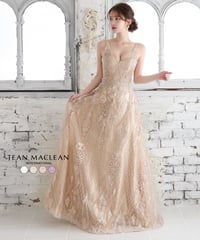 JEAN MACLEAN】シンプル/ラメニット/LongDress【51880】 | IRM