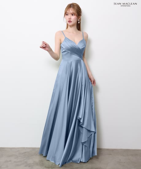 【JEAN MACLEAN】キャミ/サテン/LongDress【61174】