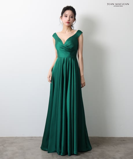 【JEAN MACLEAN】サテン/LongDress【51949-2】