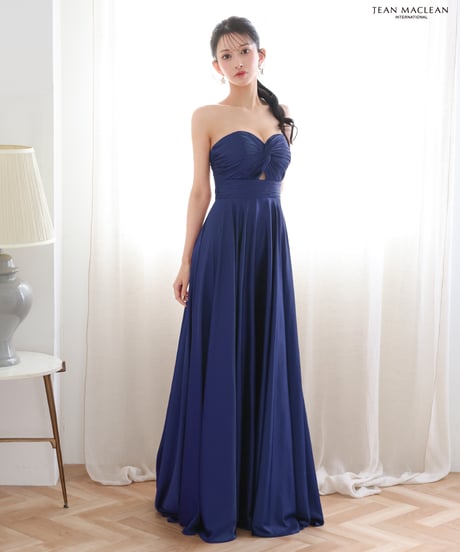 【IRMA】サテン/ベア/LongDress【51929-3】