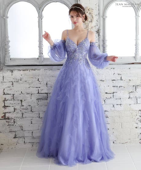【JEAN MACLEAN】ネット/刺繡/姫/LongDress【51768-1】