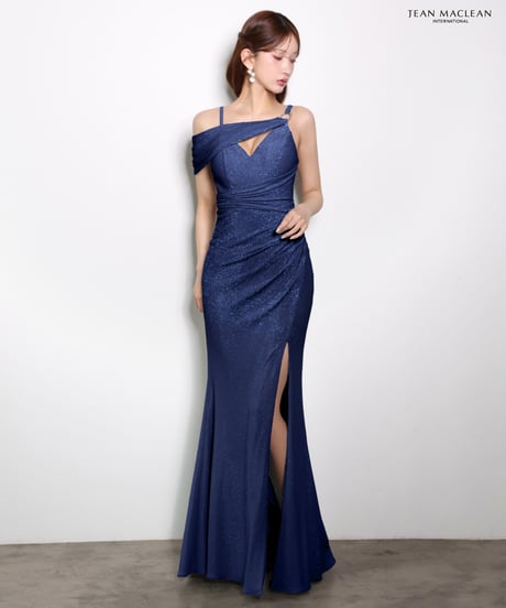 【JEAN MACLEAN】ワンショル/ラメニット/LongDress【61199】