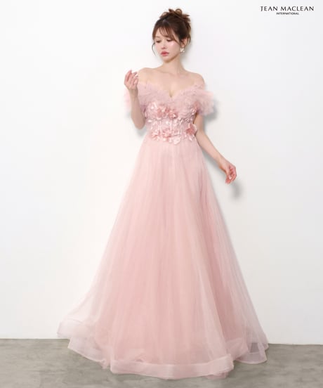【JEAN MACLEAN】オフショル/フリル/プリンセス/LongDress【61323】