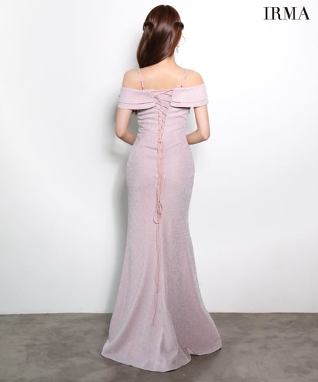 【JEAN MACLEAN】オフショル/ラメニット/LongDress【61170】