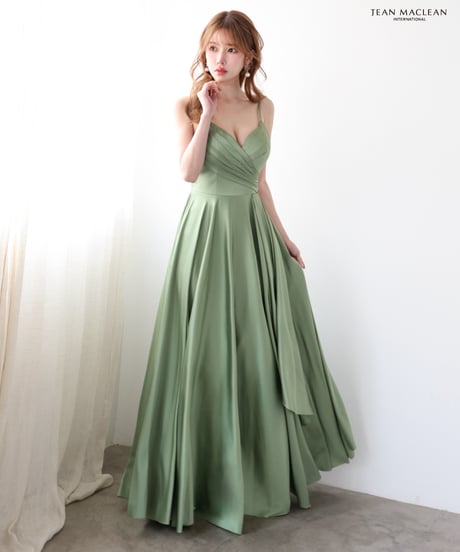 【JEAN MACLEAN】キャミ/サテン/LongDress【61174】