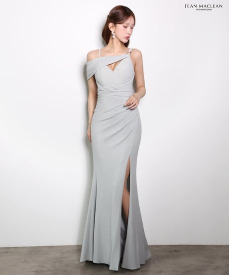 【JEAN MACLEAN】ワンショル/ラメニット/LongDress【61199】
