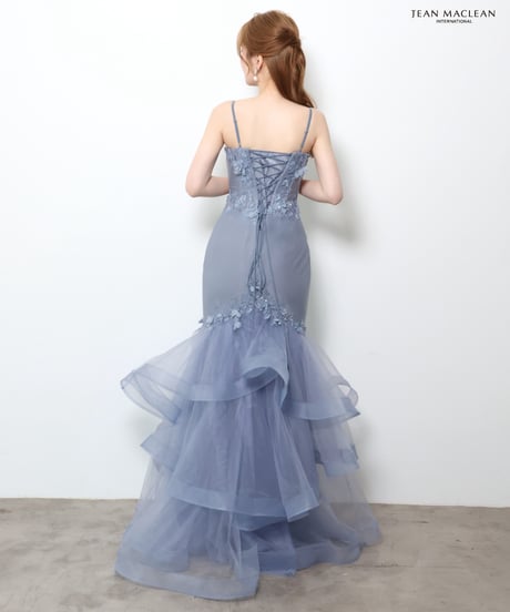 【JEAN MACLEAN】ネット/モチーフレース/マーメイド/LongDress【61176】