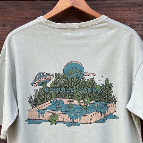 REBUILDSAUNA T-SHIRT水風呂ver