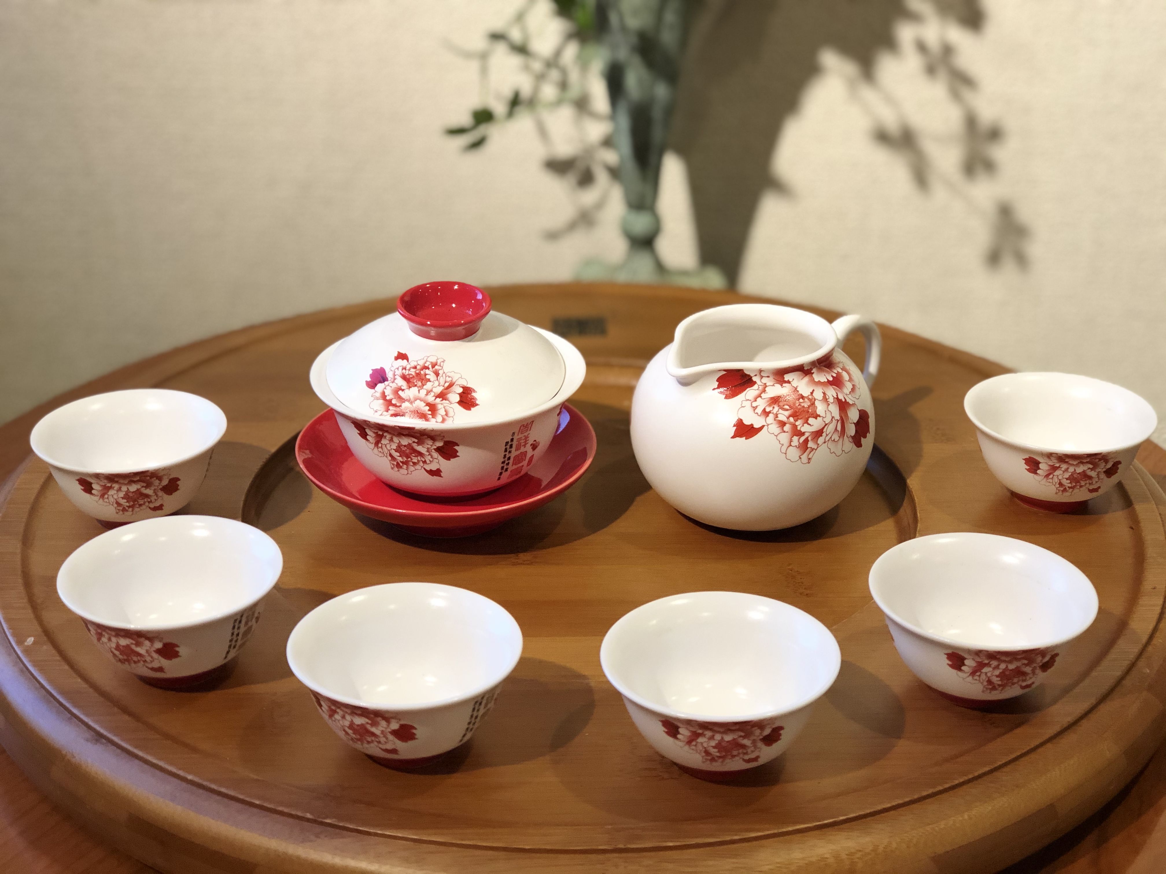 CS104 茶器セット「吉祥富貴」 | 中国茶専門店GUDDI