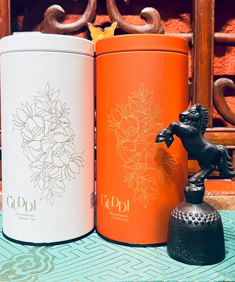 G18 紅白茶缶セット🎁 | 中国茶専門店GUDDI