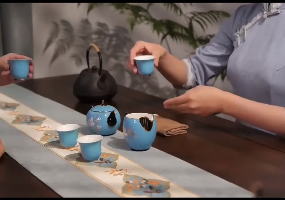 CS122 茶器セット「牡丹富貴」 | 中国茶専門店GUDDI CS122 茶器セット「牡丹富貴」 | 中国茶専門店GUDDI