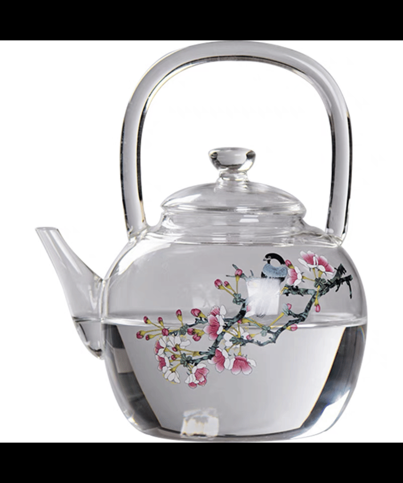 中国製壺 CH1 青花磁茶壺 「福」 | 中国茶専門店GUDDI